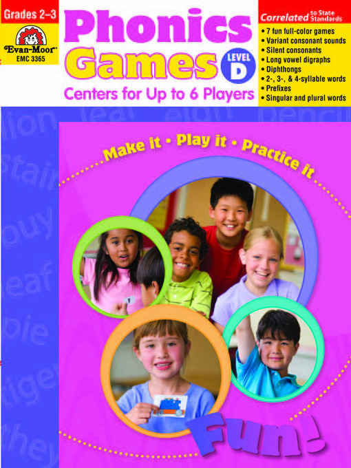 Title details for Phonics Games by Evan-Moor Educational Publishers - Available